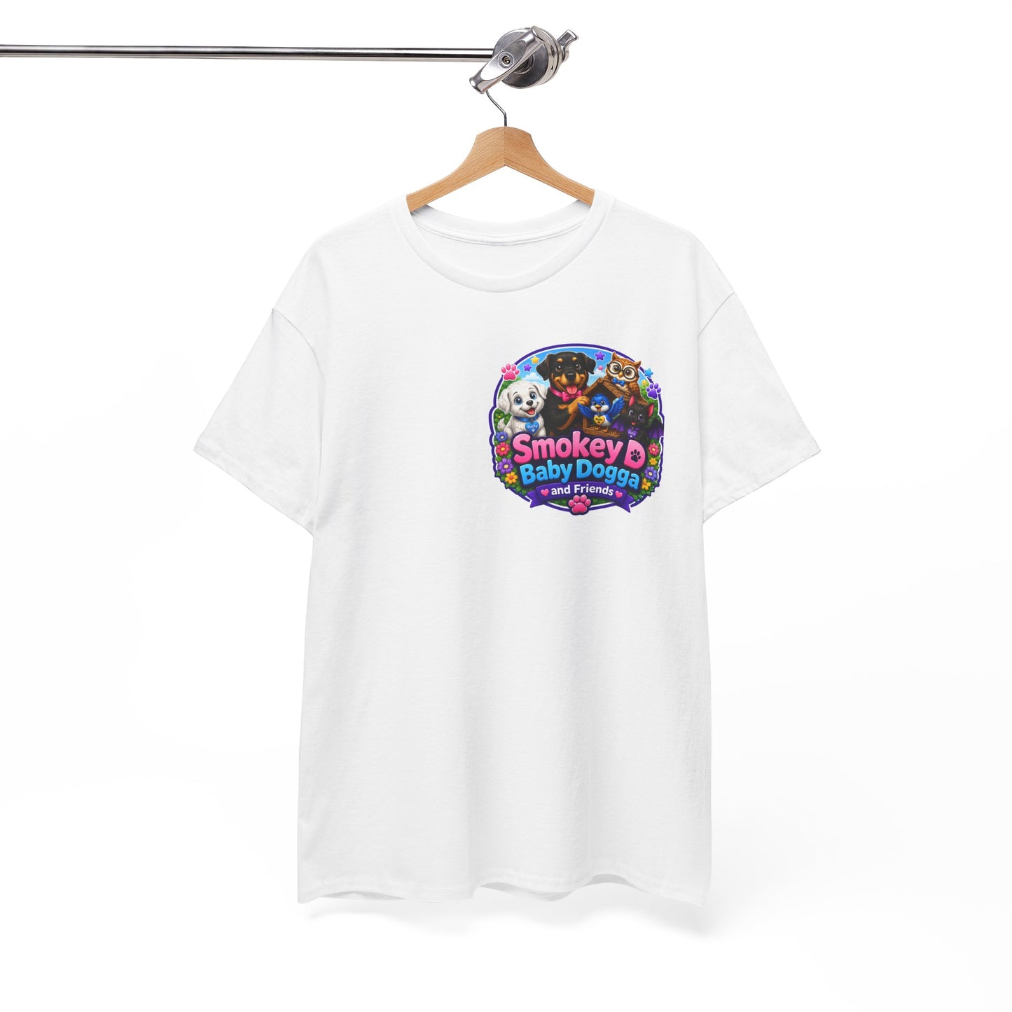 Smokey D Baby Dogga Magical Forest Unisex Heavy Cotton T-Shirt