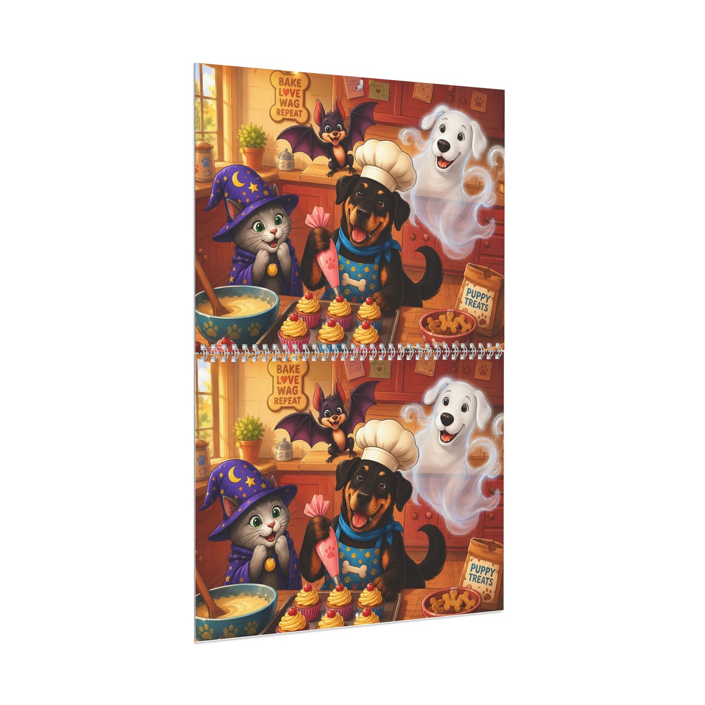 Smokey D Baby Dogga and Friends 2027 Wall Calendar | 12-Month Family Calendar Featuring Cute Animal Adventures | Full-Color Kids & Dog Lover Gift