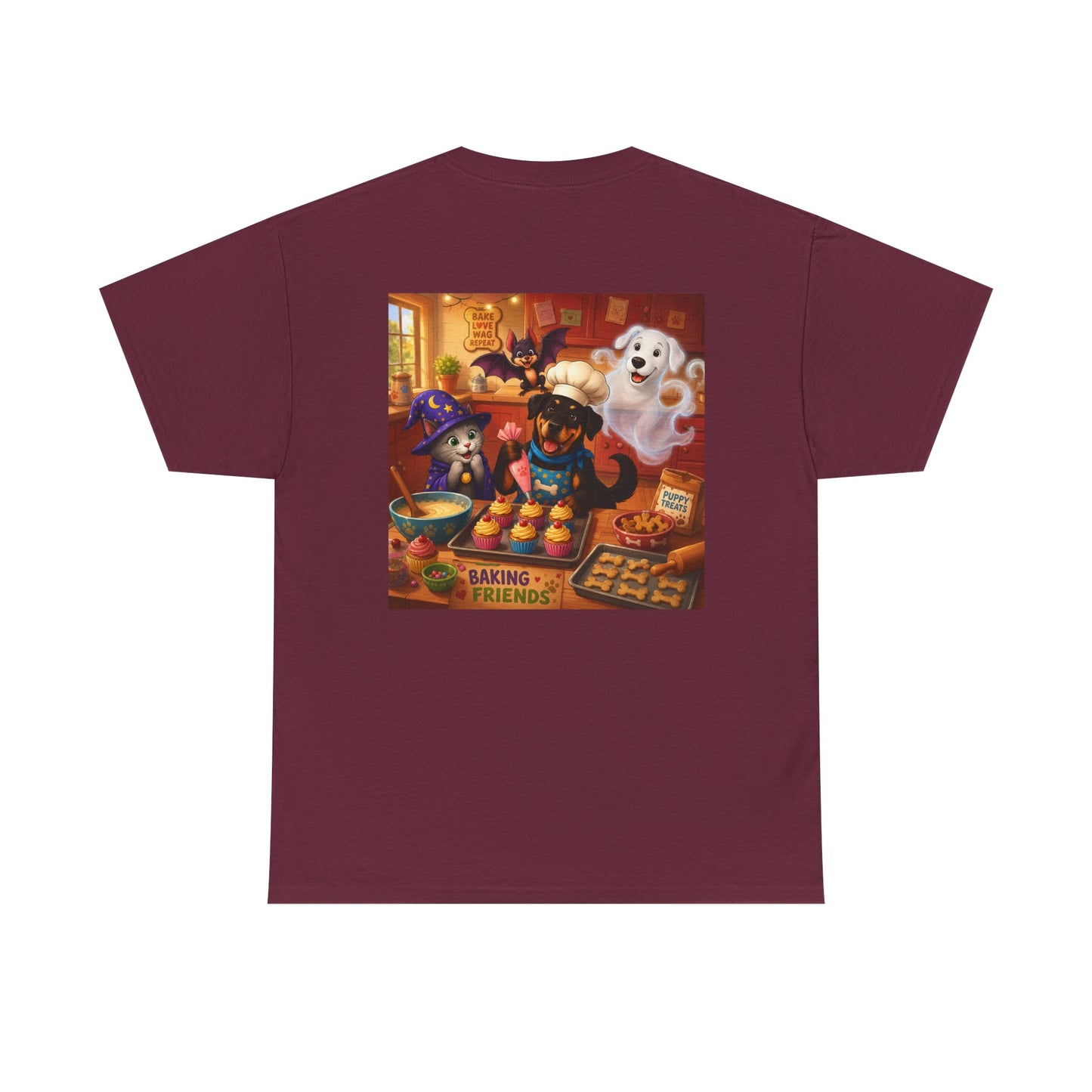 Smokey D Baby Dogga's Cooking Adventure T-Shirt – Gildan 5000 Heavy Cotton Tee