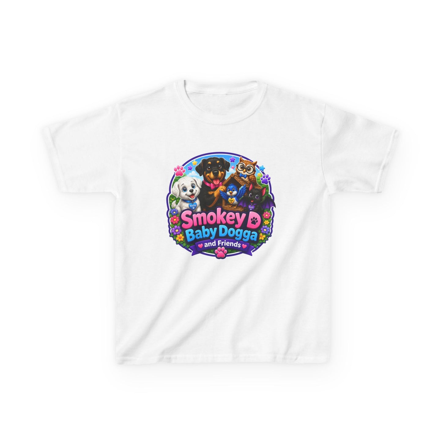 Smokey D Baby Dogga Awaits Mail Lady Ronnie Youth T-Shirt – Gildan 8000B DryBlend® Tee
