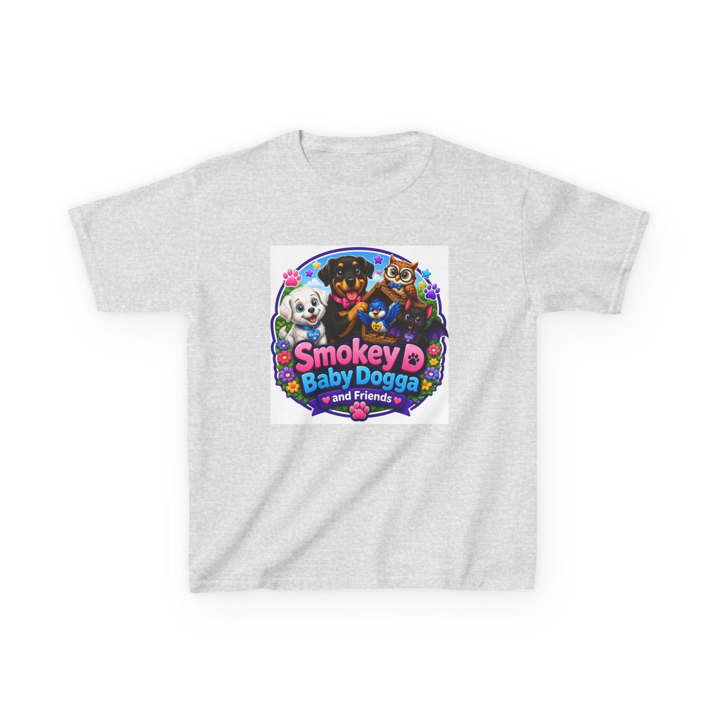 Smokey D Baby Dogga Awaits Mail Lady Ronnie Youth T-Shirt – Gildan 8000B DryBlend® Tee