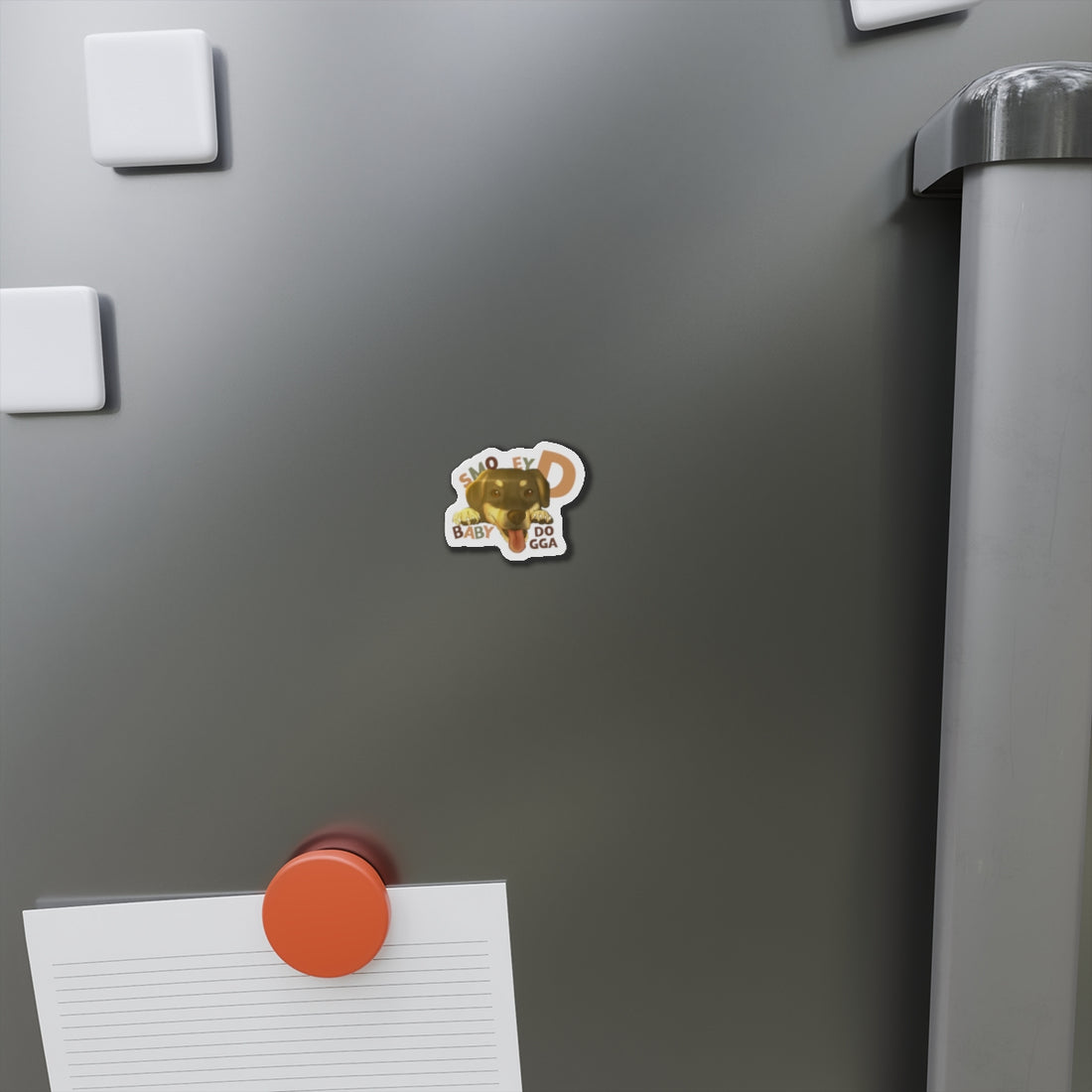 Adorable Dog Die-Cut Magnet, Funny Dog Magnets, Pet Lover Gift, Cute Refrigerator Magnet, Dog Mom/Dad Decor