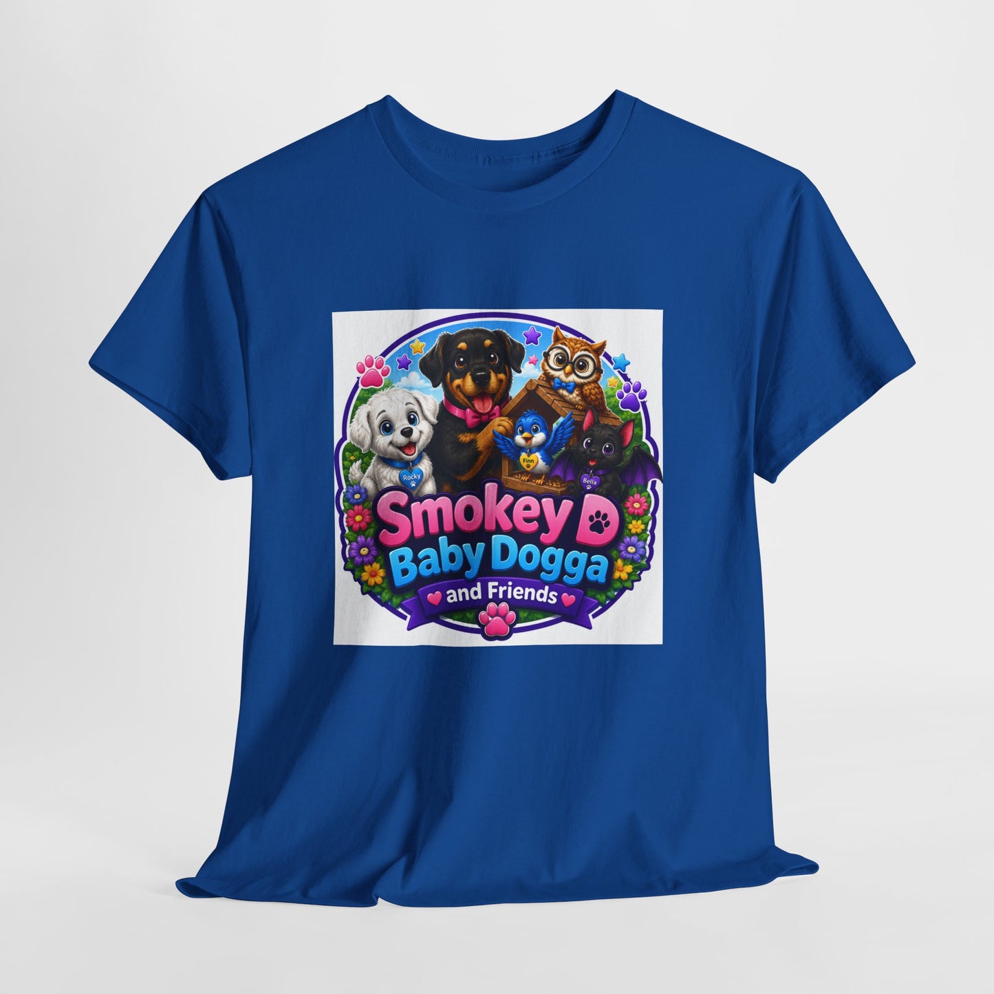 Smokey D Baby Dogga Moon Mission Unisex Heavy Cotton T-Shirt