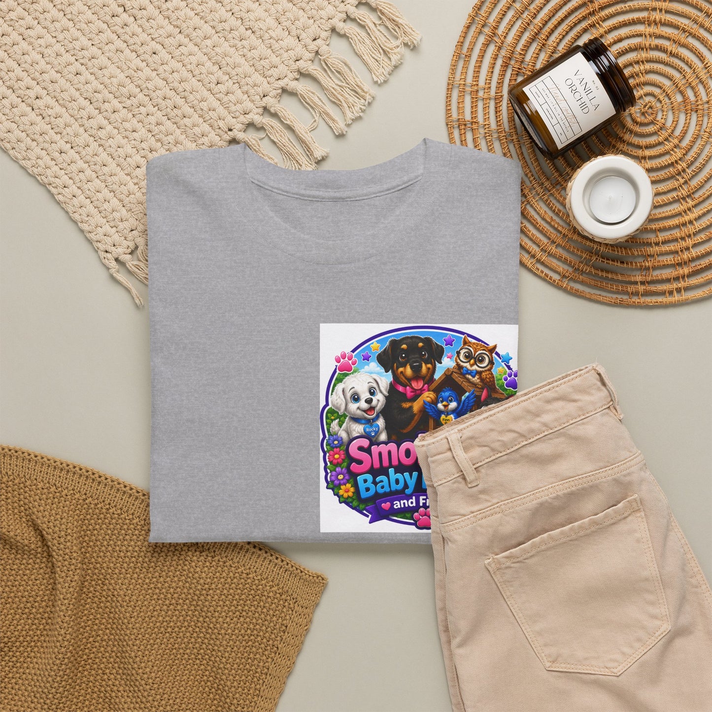 Smokey D Baby Dogga Magical Forest Unisex Heavy Cotton T-Shirt