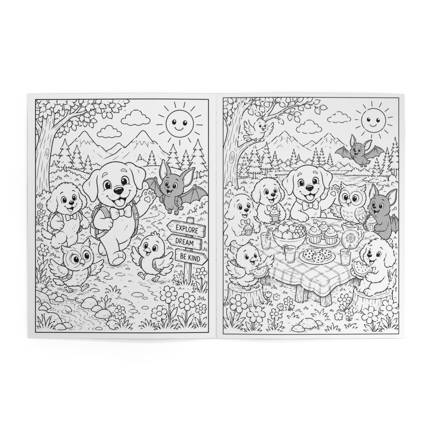 Smokey D Baby Dogga Coloring Book – 24 Fun Coloring Pages for Kids | Cute Puppy Adventure Coloring Book