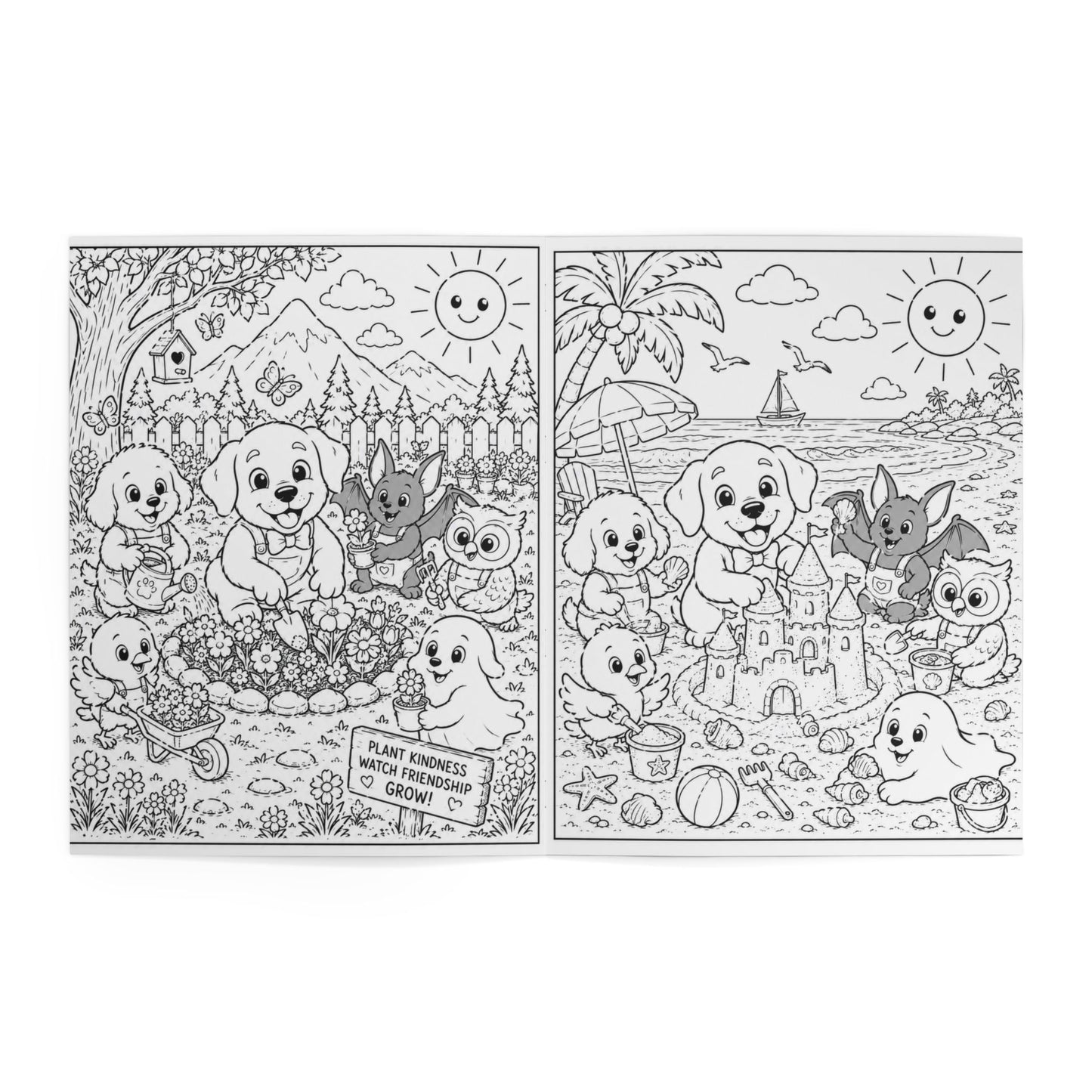 Smokey D Baby Dogga Coloring Book – 24 Fun Coloring Pages for Kids | Cute Puppy Adventure Coloring Book