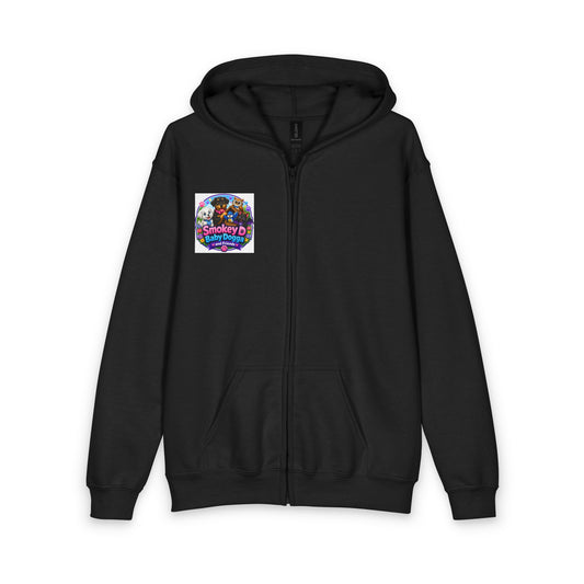 Smokey D Baby Dogga Polar Express Christmas Youth Hoodie – Gildan 18600B Heavy Blend Hooded Sweatshirt