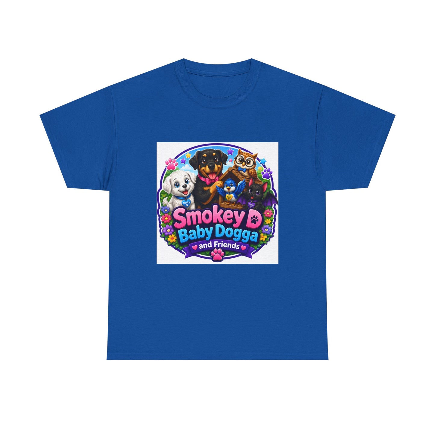 Smokey D Baby Dogga Moon Mission Unisex Heavy Cotton T-Shirt