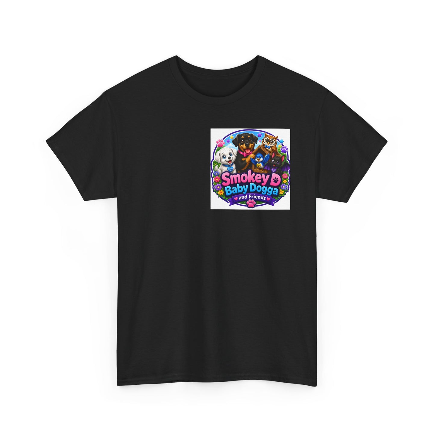 Smokey D Baby Dogga Magical Forest Unisex Heavy Cotton T-Shirt