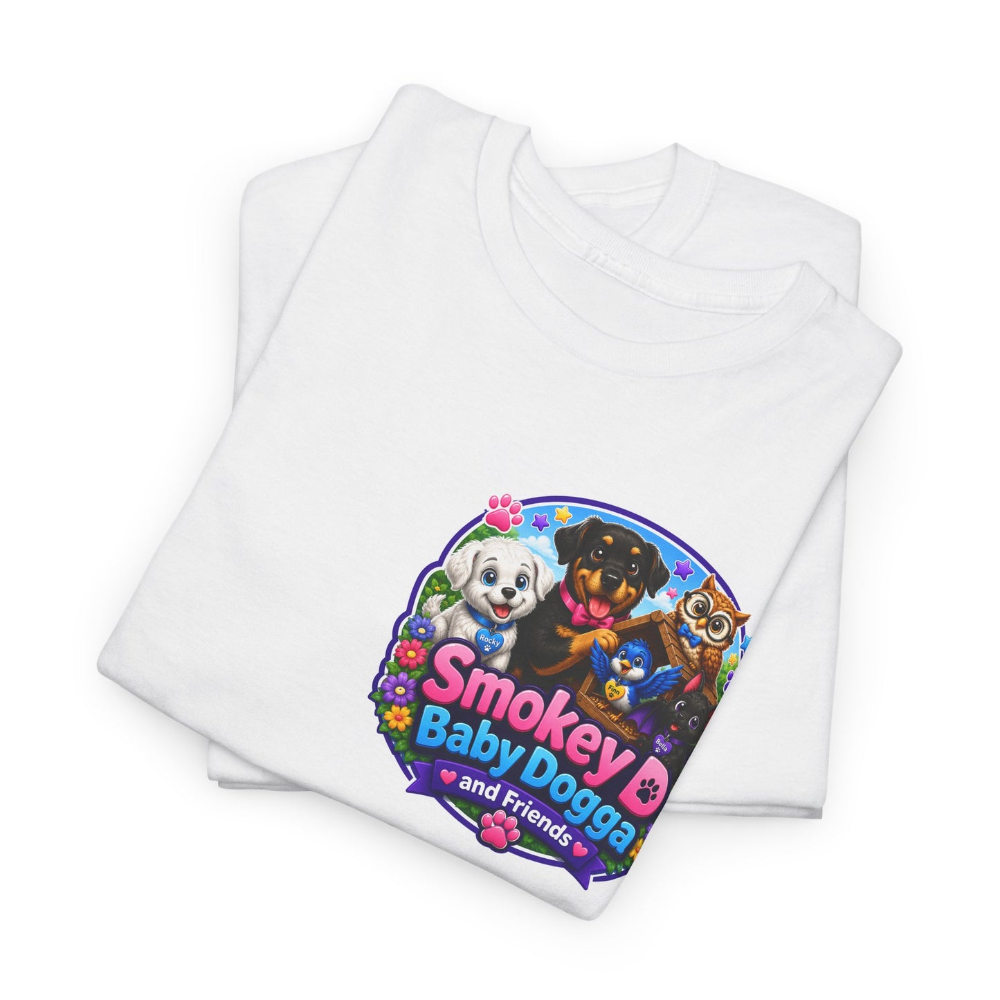 Smokey D Baby Dogga Magical Forest Unisex Heavy Cotton T-Shirt