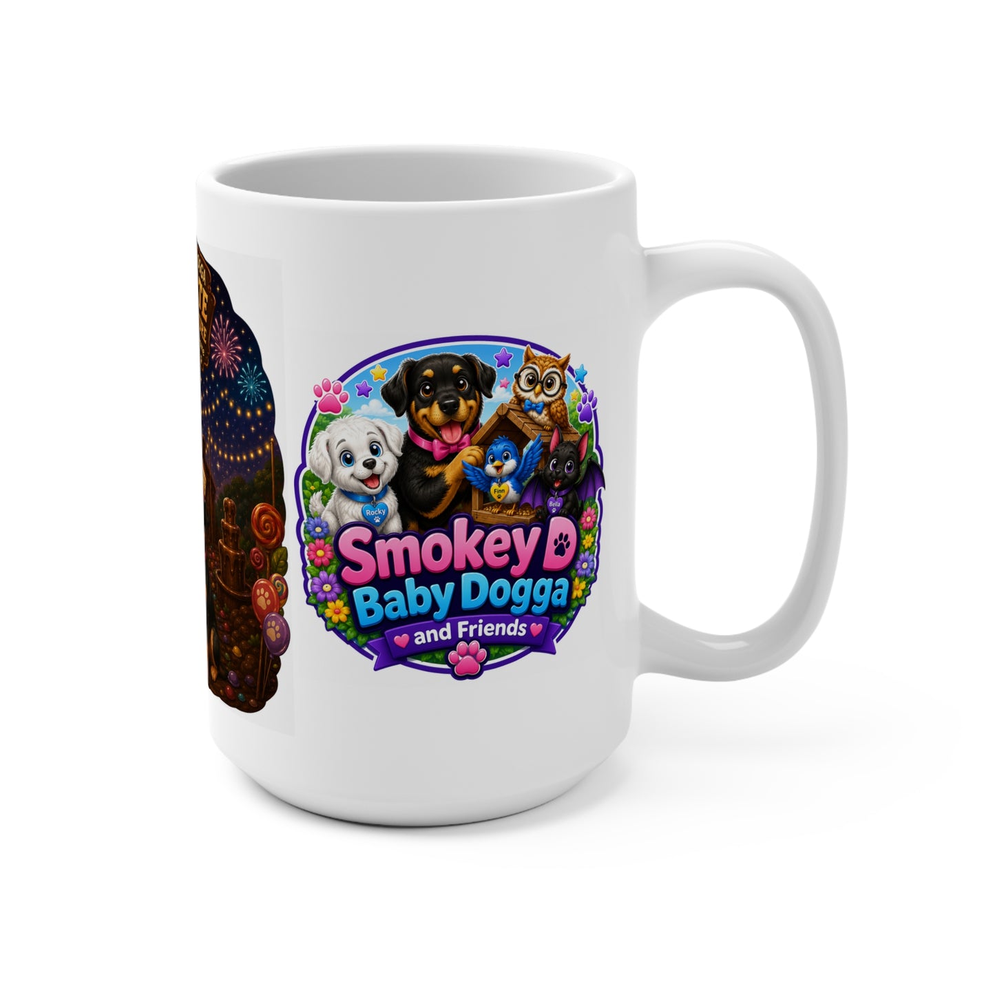 Smokey D Baby Dogga Chocolate Factory Adventure 15oz Mug