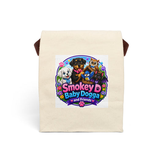 Canvas Lunch Bag — Smokey D Baby Dogga and Friends Kids Lunch Tote