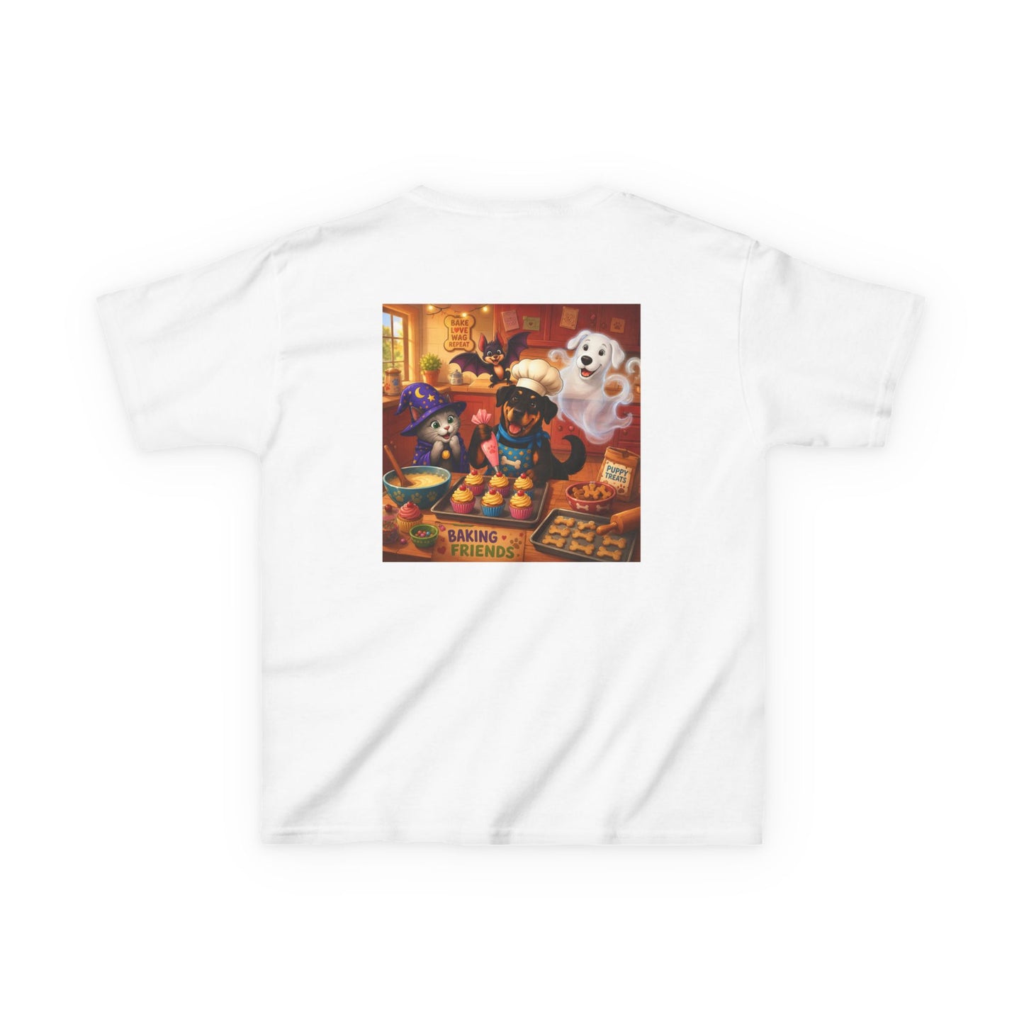 Smokey D Baby Dogga’s Cooking Adventure Youth T-Shirt – Gildan 5000B Heavy Cotton Tee