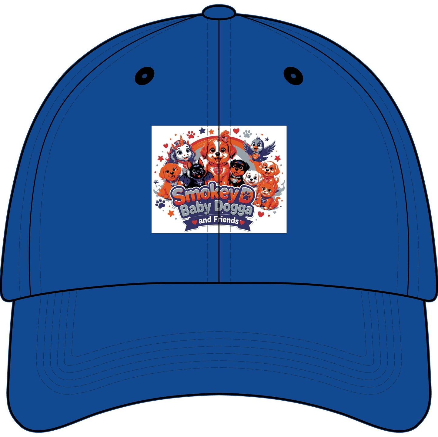 Smokey D Baby Dogga & Friends Embroidered Youth Baseball Cap –  Character Adventure Hat