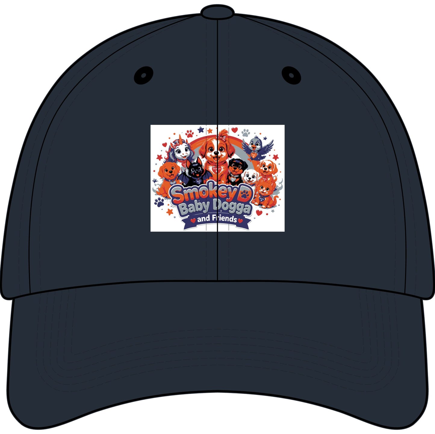 Smokey D Baby Dogga & Friends Embroidered Youth Baseball Cap –  Character Adventure Hat