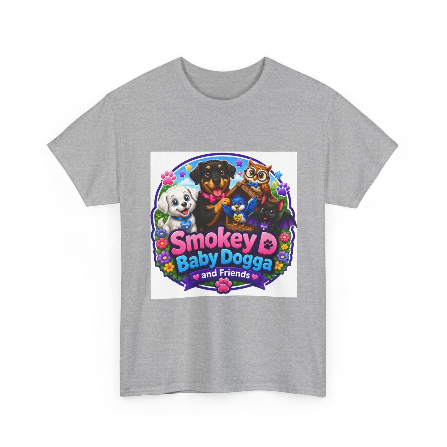 Smokey D Baby Dogga Chocolate Factory Unisex Heavy Cotton T-Shirt