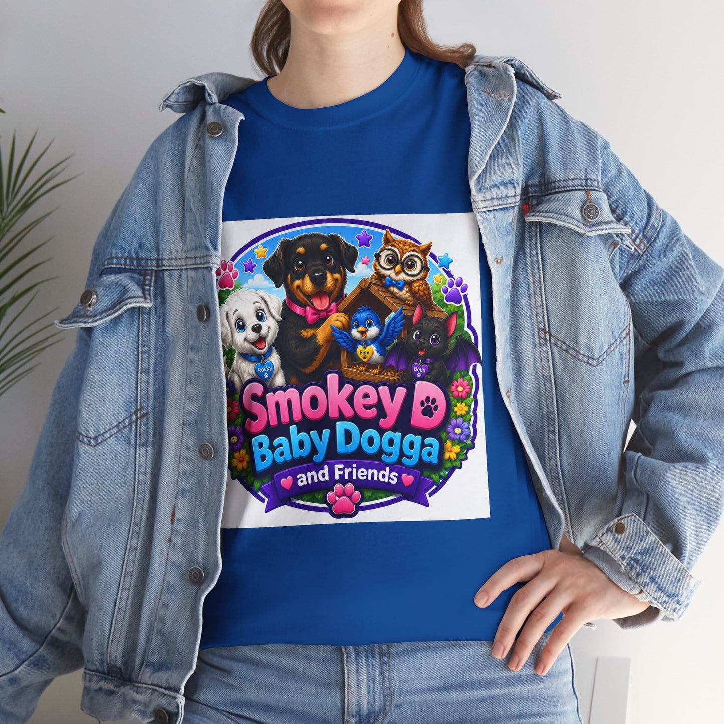 Smokey D Baby Dogga Chocolate Factory Unisex Heavy Cotton T-Shirt